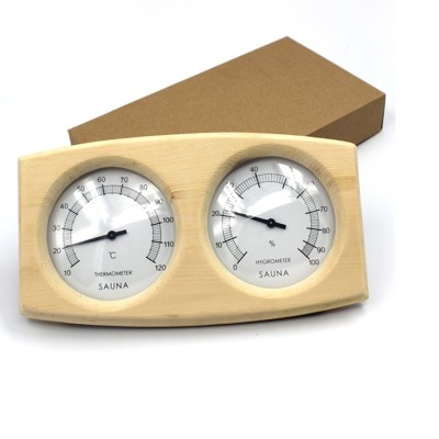 Đồng hồ nhiệt kế đo độ ẩm nhiệt độ phòng xông hơi